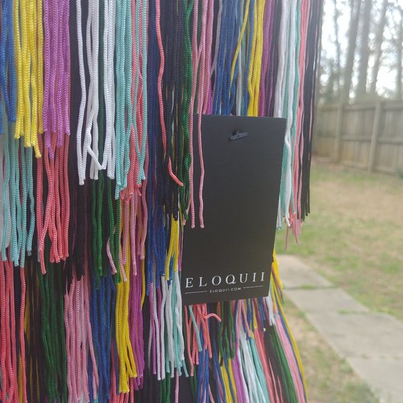 Strapless Fringe Dress - Picture 6 of 8